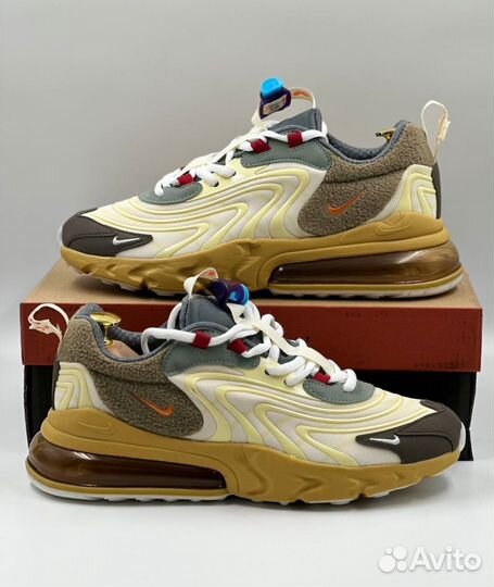 Кроссовки Nike Air Max 270 React Travis Scott