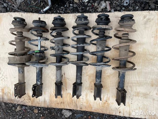 Рено логан 1 стойка подвески передняя в сборе