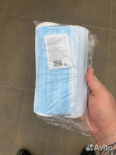 Маски трехслойные опт