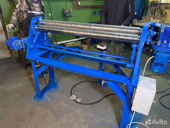 Вальцовочный станок трёхвалковый (вальцы)