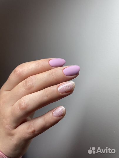 Маникюр с покрытием гель лак (дизайн в подарок)