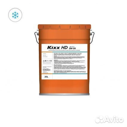 Дизельное моторное масло kixx 5w30 20л