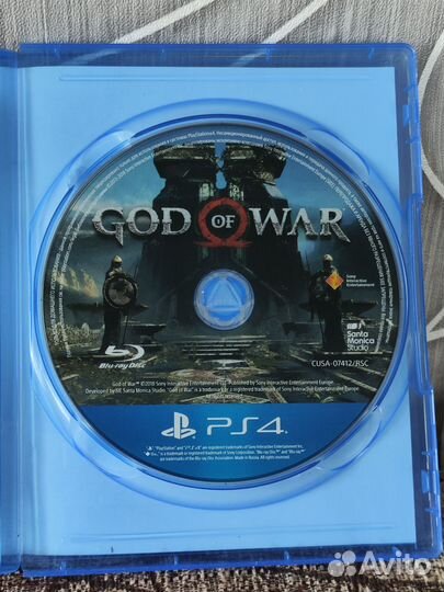 God of war ps4 диск
