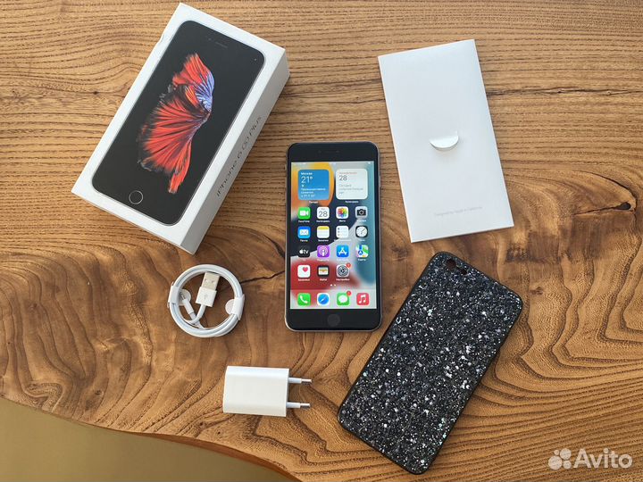 Телефон iPhone 6s plus 16gb space gray рст