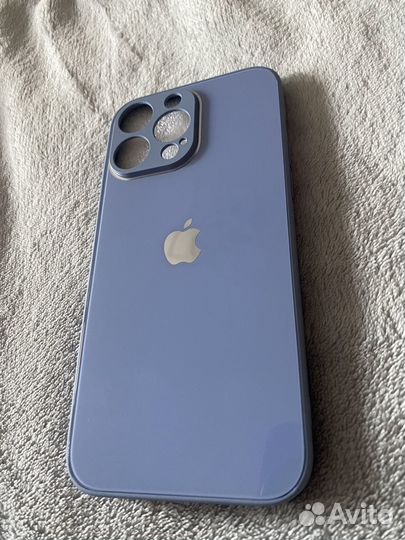 Чехол стеклянный iPhone 14 pro max и стекло