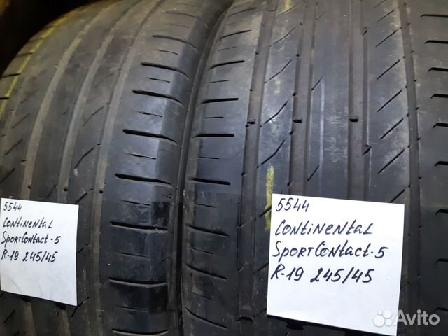 Continental ContiSportContact 5 245/45 R19