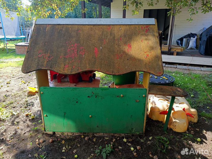 Детский игровой домик уличный бу