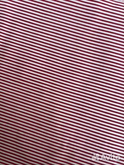 Ткань хлопок в красную полоску 3метра