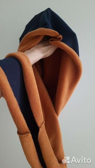 Капор объёмный, дизайнерский