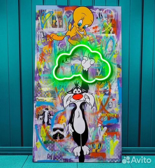 Светящаяся надпись / Неоновая вывеска