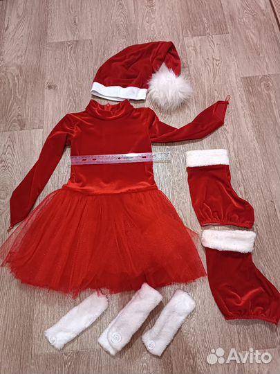 Костюм новогодний для фигурного катания