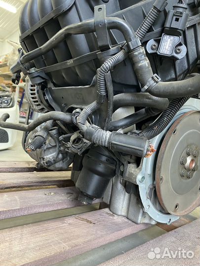Двигатель 2.0 fsi BVY в сборе с навесным
