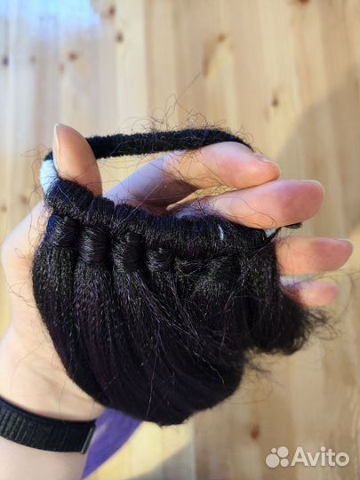 Канекалон, накладной хвост на резинке