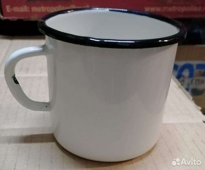 Эмалированная кружка СССР