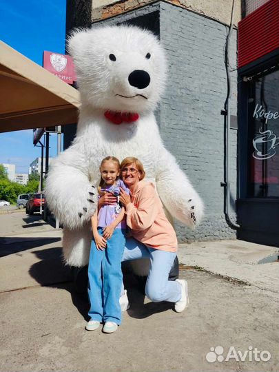 Белый мишка поздравление