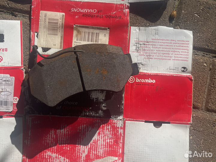 Колодки передние ducato