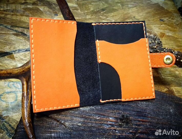 Картхолдер из натуральной кожи
