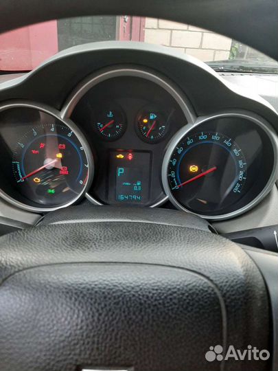 Chevrolet Cruze 1.6 AT, 2012, 164 794 км