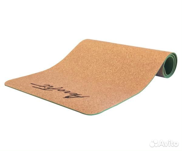 Коврик для йоги пробковый Aerofit afcym