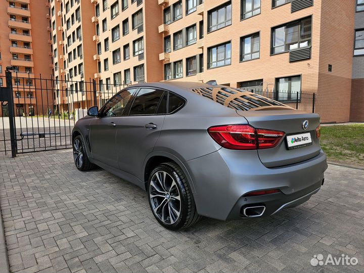 BMW X6 3.0 AT, 2016, 78 134 км