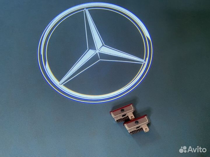 Подсветка проекция двери Mercedes Benz