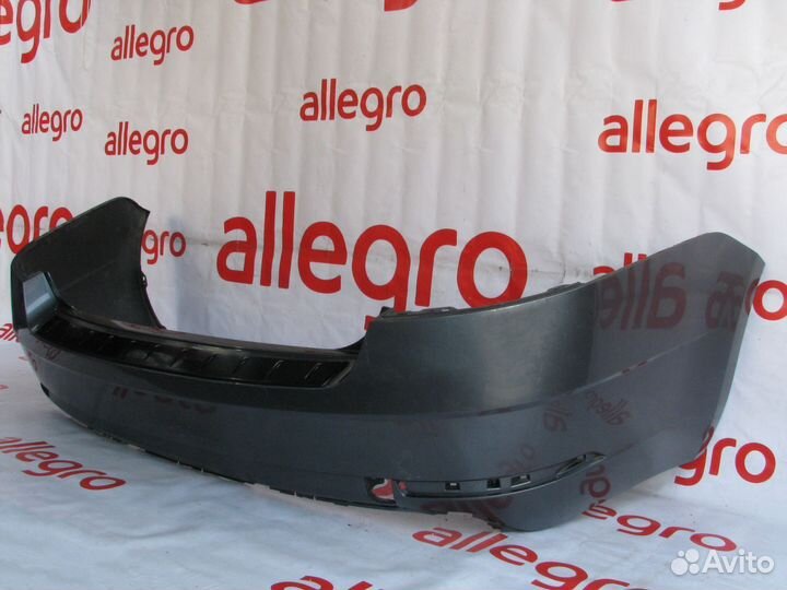 Skoda Octavia A7 бампер задний рестайлинг 2017+