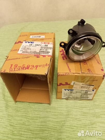 Противотуманные фары TYC 19-5921-00 на toyota