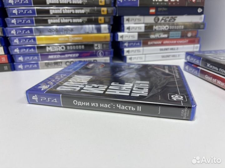 Одни из нас 2 ps4 оовый диск
