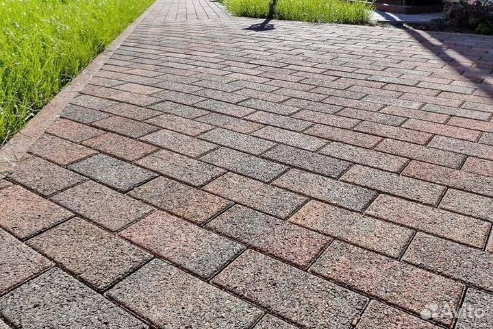 Тротуарная брусчатка, все цвета
