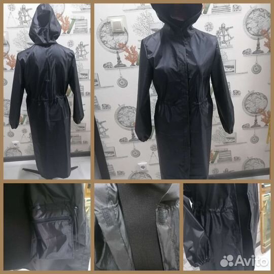 Плащ-дождевик one-size 44-54