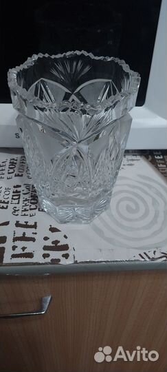 Хрустальная салатница,посуда из хрусталя