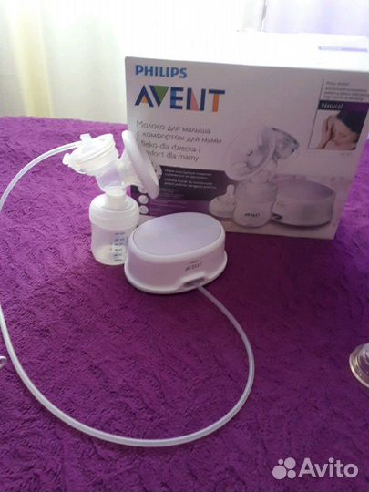 Молокоотсос электрический,запасные части+новые нак