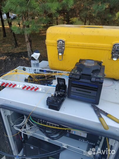 Монтаж,сварка,диагностика оптического кабеля волс