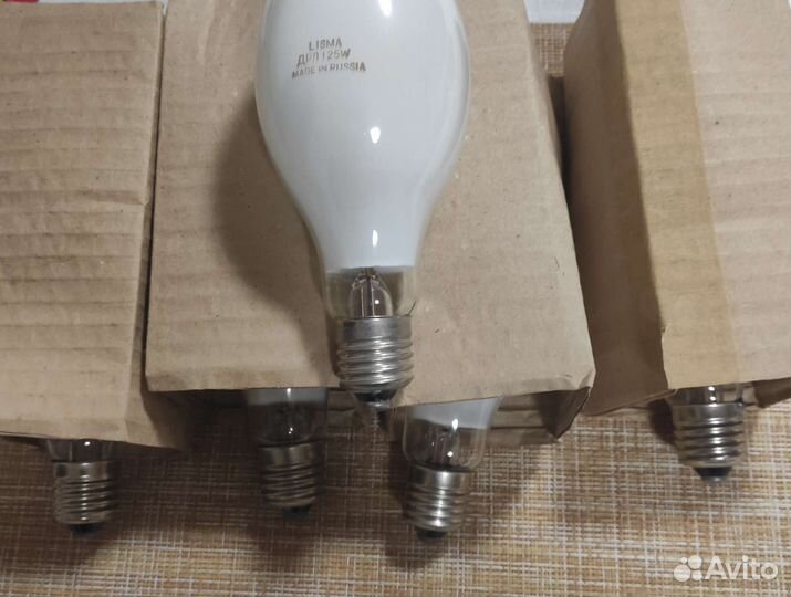 Лампа дрл-125w новая