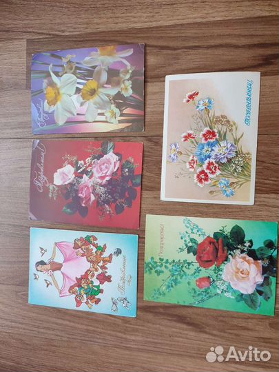 Открытки и календари СССР