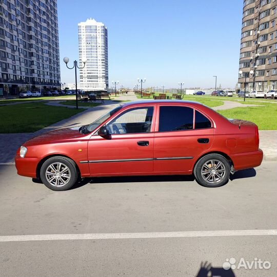 Hyundai Accent 1.6 МТ, 2007, 222 777 км
