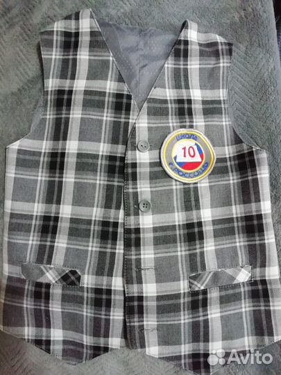 Жилет школьный для мальчика