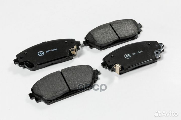 Колодки тормозные дисковые, передние jbp0566 Just
