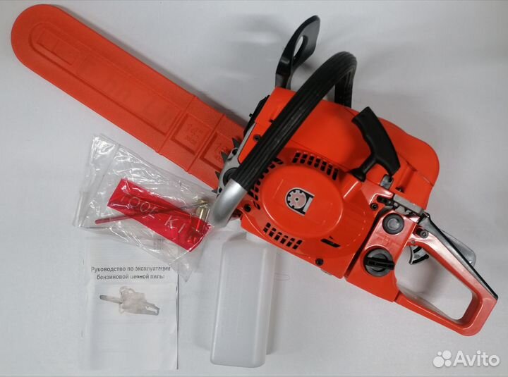 Пила цепная бензиновая 45 куб, 40 см шина