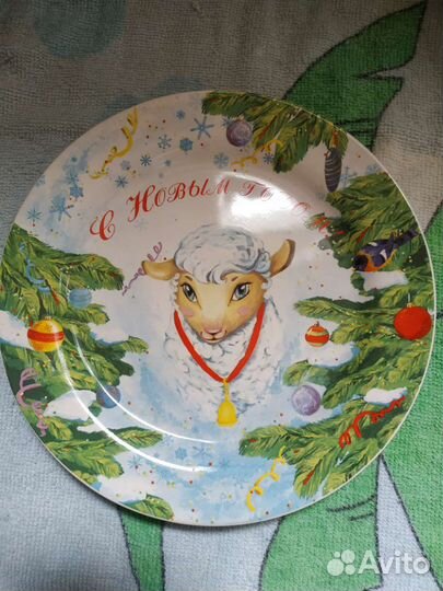 Тарелки+ Новогодняя (тарелка)
