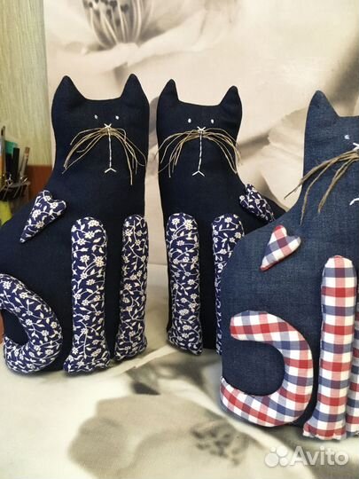 Игрушка интерьерная кот интерьерный