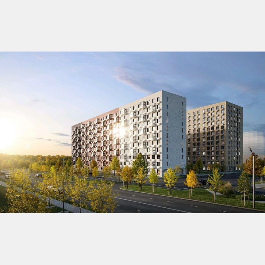 2-к. квартира, 49,7 м², 2/13 эт.
