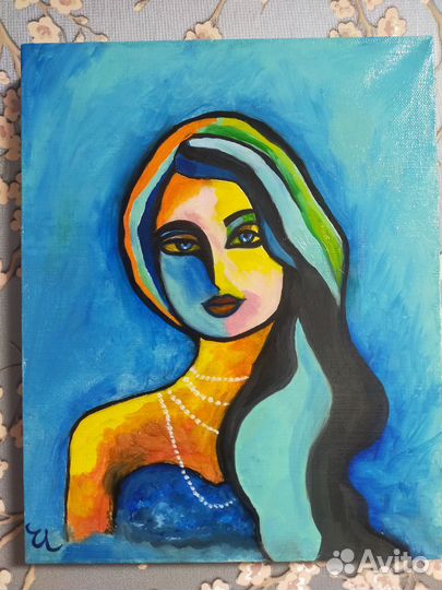 Авторская картина маслом, подарок