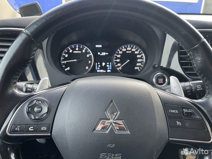 Mitsubishi Outlander 2.4 CVT, 2016, 150 000 км