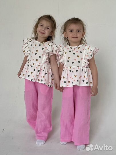 Костюм из муслина детский