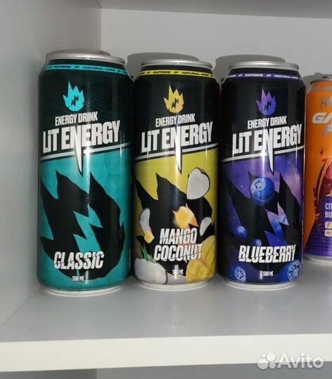 Энергетический напиток lit energy