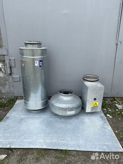 Приточная вентиляция с подогревом 160 б/у