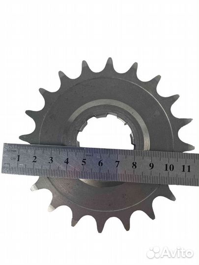 Звездочка 20 зубов мотоцикл Иж оксидированная