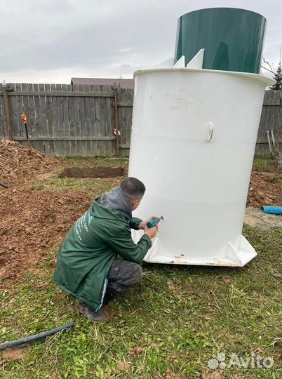 Септик под ключ. Бесплатный выезд