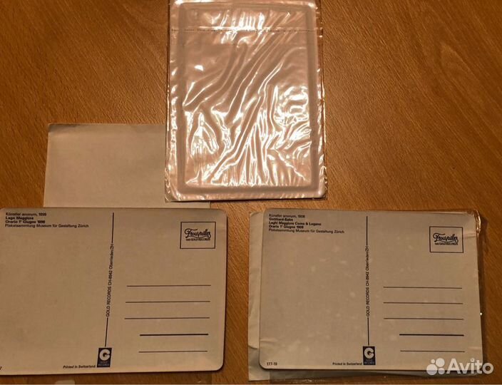 Металлические открытки